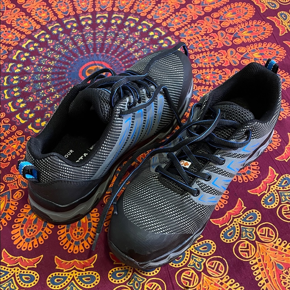 Dakota Black Mesh Upper Shoes